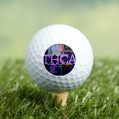 Adam Moyer Originele "THCA" Zeldzaam Golfballen (Insitu Shirt)