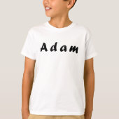 Adam, naam voor Adam T-shirt (Voorkant)