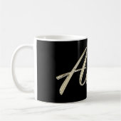 Adam Name whitegold Tasse Teetasse Kaffeetasse Koffiemok (Links)
