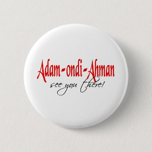 Adam Ondi Ahman Ronde Button 5,7 Cm
