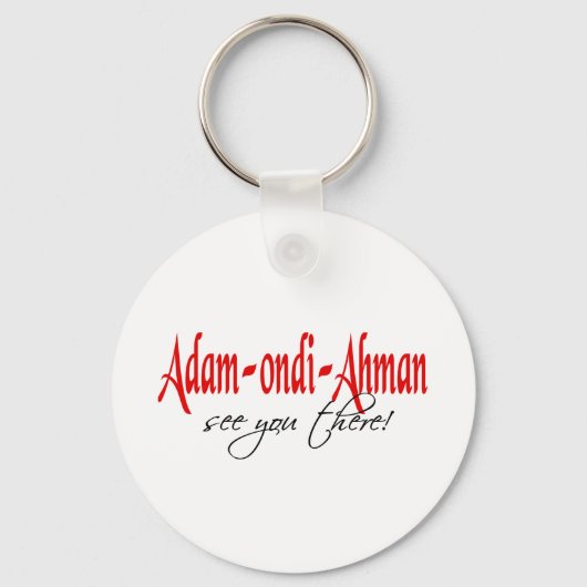 Adam Ondi Ahman Sleutelhanger (Voorkant)