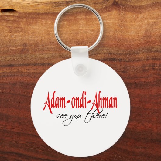 Adam Ondi Ahman Sleutelhanger (Voorkant)