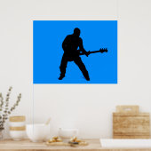 Adam op gitaar poster (Keuken)