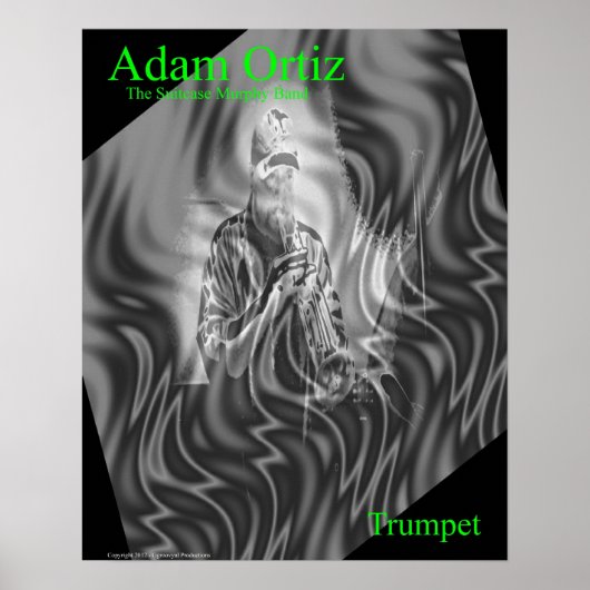 Adam Ortiz Poster (Voorkant)