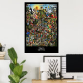 Adam Parsons ART - Tijden van Rijmen - Poster (Thuiskantoor)