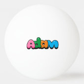 Adam Pingpongbal (Voorkant)