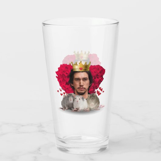 Adam "Rat King" driekleurenbeker Glas (Achterkant)