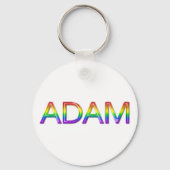 Adam - Regenboog - Sleutelhanger - 002 (Voorkant)