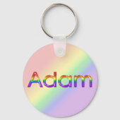 Adam - Regenboog - Sleutelhanger - 003 (Voorkant)