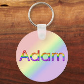 Adam - Regenboog - Sleutelhanger - 003 (Voorkant)