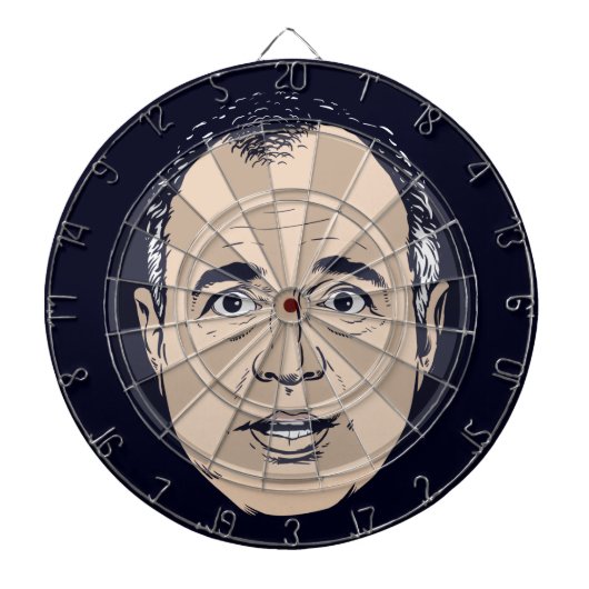 Adam Schiff Dart Board Dartbord (Voorkant)