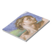 Adam, Sistine Chapel van Michelangelo Notitieblok (Linkerzijde)