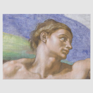 Adam, Sistine Chapel van Michelangelo Tissuepapier