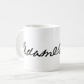 Adam Smith handtekening Koffiemok (Voorkant links)