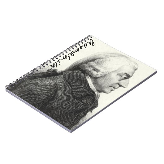 Adam Smith Profile (met handtekening) Notitieboek (Linkerzijde)
