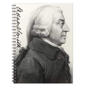 Adam Smith Profile (met handtekening) Notitieboek