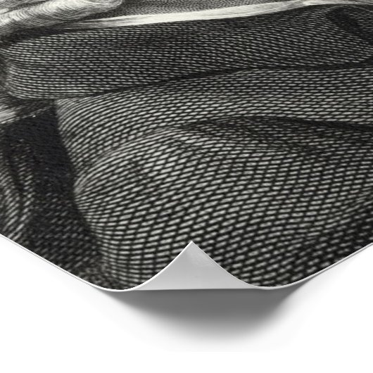 Adam Smith Profile (met handtekening) Poster (Hoek)