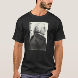Adam Smith Profile (met handtekening) T-shirt