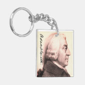Adam Smith Profile/signature Sleutelhanger (Voorkant Links)