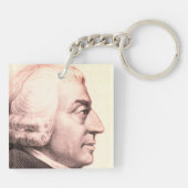 Adam Smith Profile/signature Sleutelhanger (Achterkant)