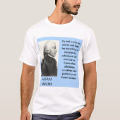 adam smith quote t-shirt (Voorkant)