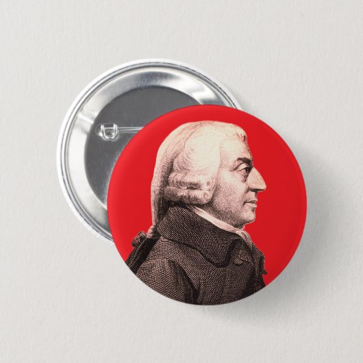Adam Smith Ronde Button 5,7 Cm (Voorkant /achterkant)