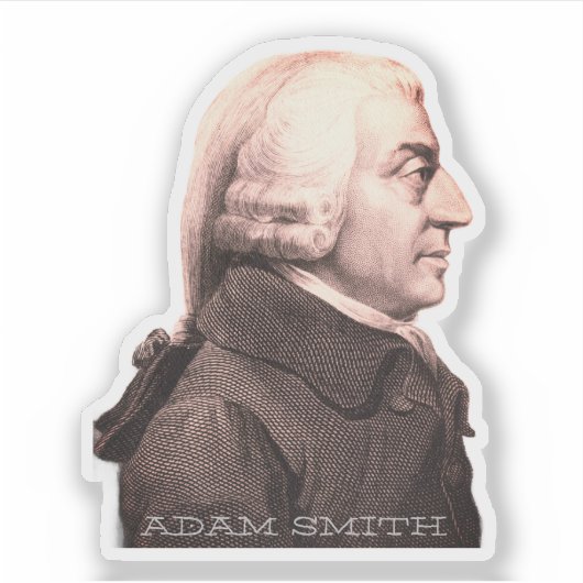 Adam Smith Sticker (Voorkant)