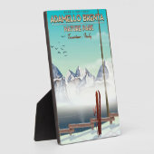 Adamello Brenta natuurpark Italië Vakantie print Fotoplaat (Zijkant)