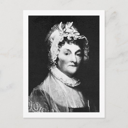 Adams ~ Abigail Adams First Lady 1797 - 1801 Briefkaart (Voorkant)