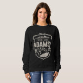 Adams Achternaam Shirt Adams Naam Verjaardag (Voorkant volledig)