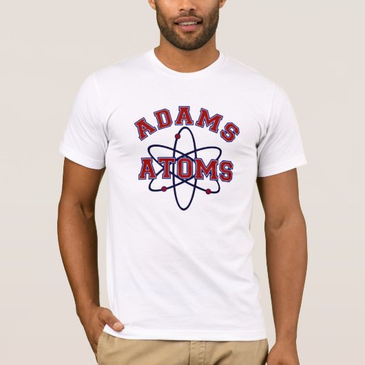 Adams atoms t-shirt (Voorkant)