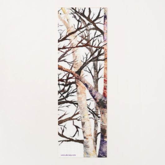 Adam's Birch badhanddoek Yogamat (Voorkant)