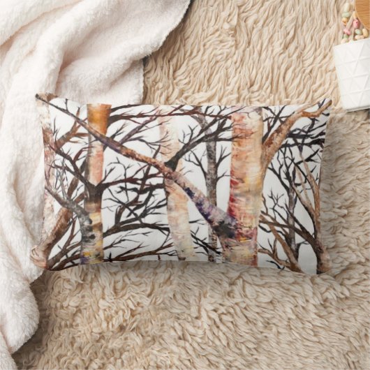 Adam's Birch Bath Towel Yoga Mat Drawstring Bag Kussen (Deken)