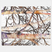 Adams Birch fleece deken (Voorkant (Horizontaal))