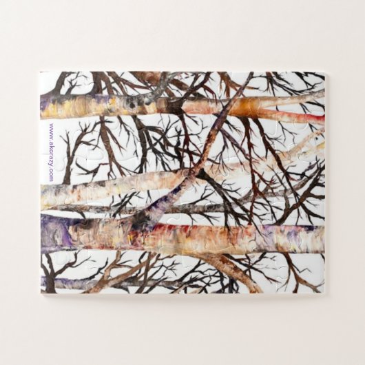 Adam's Birch Puzzle Legpuzzel (Horizontaal)