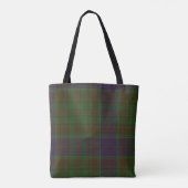 Adams Clan Tartan Monogram Tote Bag (Achterkant)