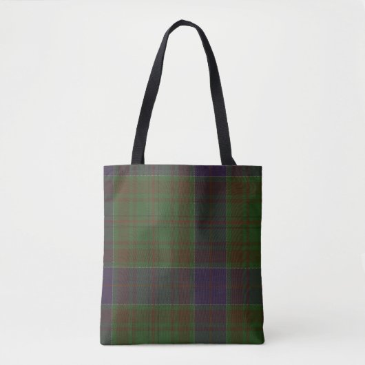 Adams Clan Tartan Tote Bag (Voorkant)