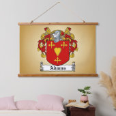 Adams Coat of Arms Hangend Wandkleed (Slaapkamer)
