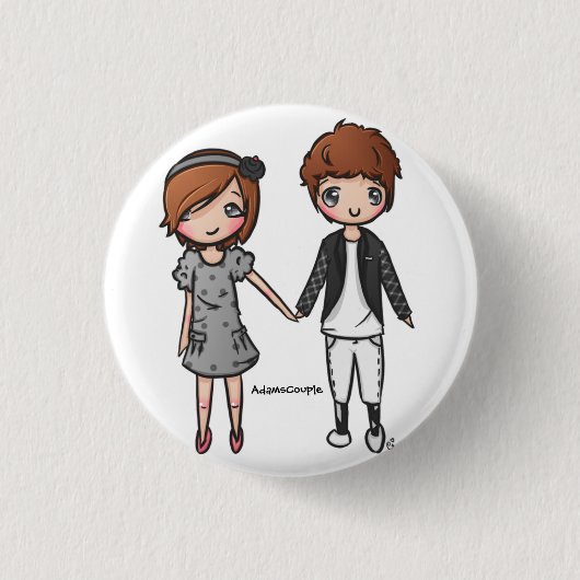 Adams Couple Button (Voorkant)