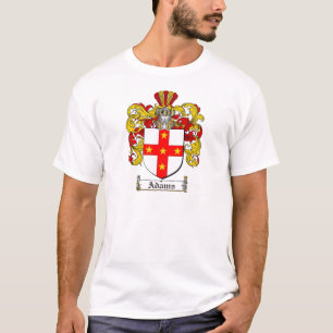 ADAMS FAMILY CREST - ADAMS COAT VAN WAPENS T-SHIRT