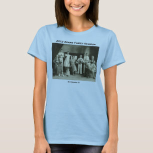 Adams Family Reunion Foto en Checklist T-shirt