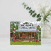 Adams General Store Alabama Briefkaart (Staand voorkant)