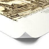 Adams, MA Panoramic Map - 1882 Poster (Hoek)