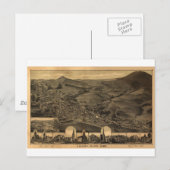 Adams, Massachusetts in 1882 Briefkaart (Voorkant / Achterkant)