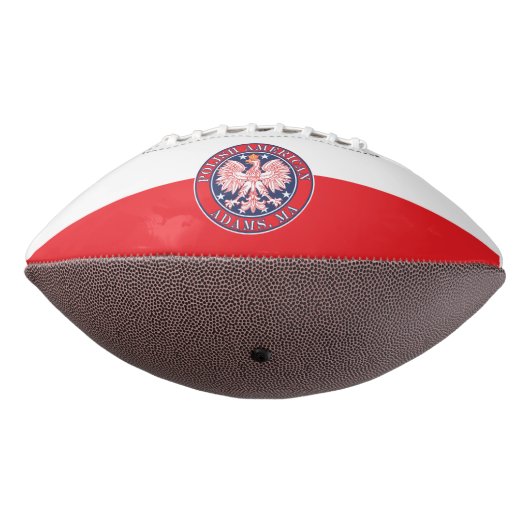 Adams Massachusetts Polish American Football (Gedraaid 270)