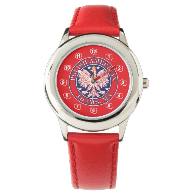Adams Massachusetts Polish Horloge (Voorkant)