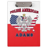 Adams Massachusetts Polish Klembord (Voorkant)