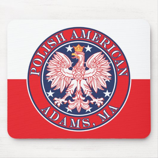 Adams Massachusetts Polish Muismat (Voorkant)