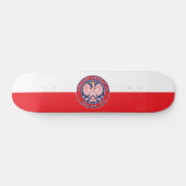 Adams Massachusetts Polish Persoonlijk Skateboard (Horizontaal)