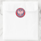 Adams Massachusetts Polish Ronde Sticker (Tas)